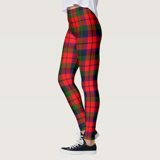 Scotstee Clan MacNaughton Tartan Vrouwen Leggings (Links)