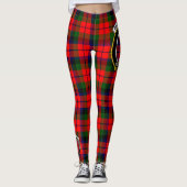 Scotstee Clan MacNaughtonCrest Tartan Vrouwen Leggings (Voorkant)