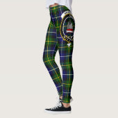 Scotstee Clan MacNeill van Barra Crest Tartan Vrou Leggings (Links)