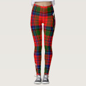 Scotstee Clan MacNicol Crest Tartan Vrouwen Leggin Leggings (Voorkant)