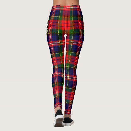 Scotstee Clan MacPherson Ancient Crest Tartan Leggings (Achterkant)