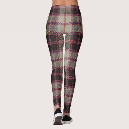 Scotstee Clan MacPherson Hunting Ancient Crest Leggings (Achterkant)