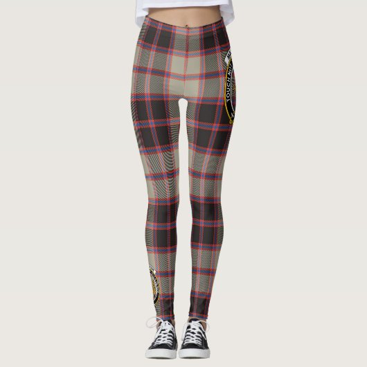 Scotstee Clan MacPherson Hunting Ancient Crest Leggings (Voorkant)