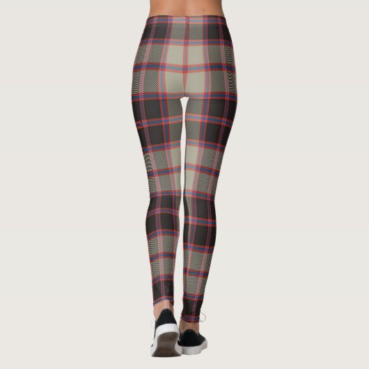 Scotstee Clan MacPherson Hunting Ancient Tartan Leggings (Achterkant)