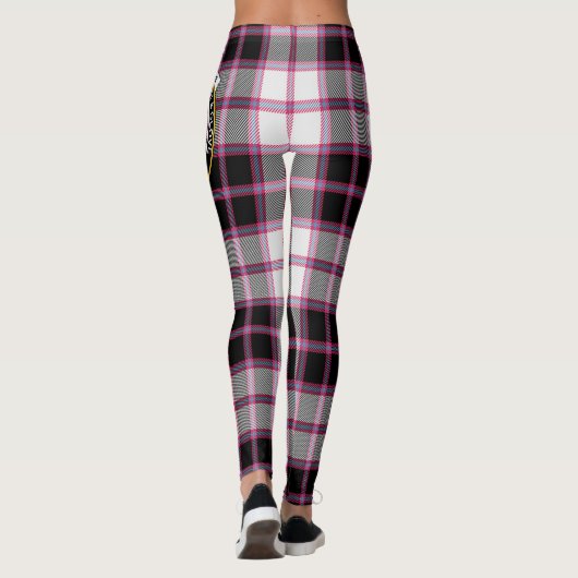 Scotstee Clan MacPherson Hunting Modern Crest Tart Leggings (Achterkant)
