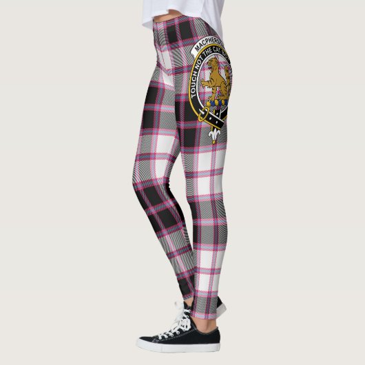 Scotstee Clan MacPherson Hunting Modern Crest Tart Leggings (Links)