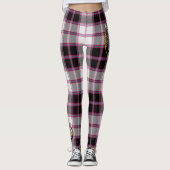 Scotstee Clan MacPherson Hunting Modern Crest Tart Leggings (Voorkant)