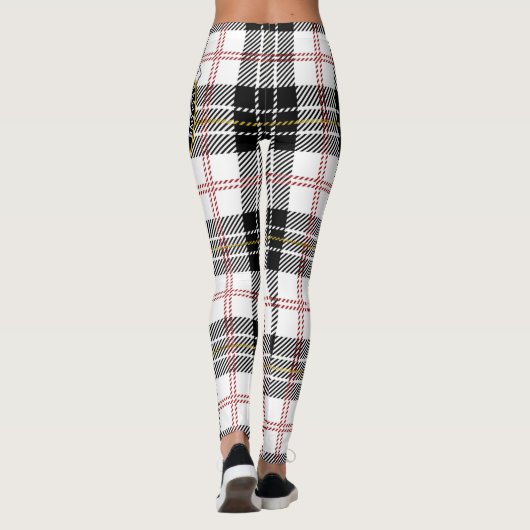 Scotstee Clan MacPherson Modern Crest Tartan Vrouw Leggings (Achterkant)