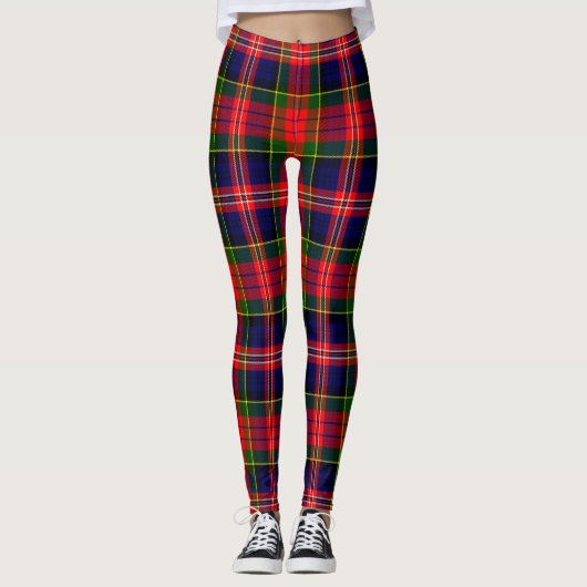 Scotstee Clan MacPherson Tartan Vrouwen Leggings (Voorkant)