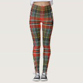 Scotstee Clan MacPherson Verweerde Crest Tartan Leggings (Voorkant)
