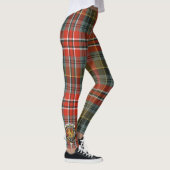 Scotstee Clan MacPherson Verweerde Crest Tartan Leggings (Rechts)
