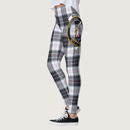 Scotstee Clan MacRae Dress Modern Crest Tartan Leggings (Links)