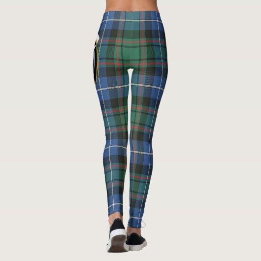 Scotstee Clan MacRae Hunting Ancient Crest Tartan Leggings (Achterkant)