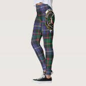 Scotstee Clan MacRae Hunting Modern Crest Tartan Leggings (Links)