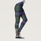 Scotstee Clan MacRae Hunting Modern Crest Tartan Leggings (Rechts)