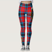 Scotstee Clan MacTavish Crest Tartan Vrouwen Legge Leggings (Voorkant)