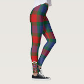 Scotstee Clan Mar Crest Tartan Dames Leggings (Rechts)