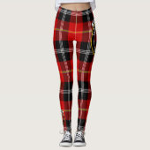 Scotstee Clan Marjoribanks Crest Tartan Vrouwen Leggings (Voorkant)