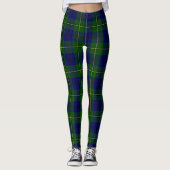 Scotstee Clan Marjoribanks Modern Ancient Tartan Leggings (Voorkant)