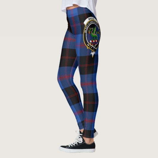 Scotstee Clan Maule Modem Crest Tartan Vrouwen Leggings (Links)