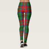 Scotstee Clan McCulloch Crest Tartan Vrouwen Legge Leggings (Achterkant)