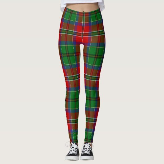 Scotstee Clan McCulloch Tartan Vrouwen Leggings (Voorkant)