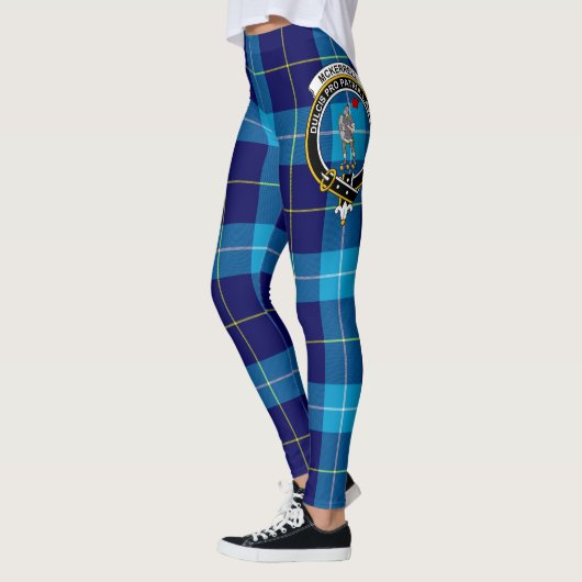 Scotstee Clan McKerrell Crest Tartan Dames Legging (Links)