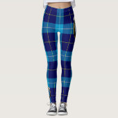 Scotstee Clan McKerrell Crest Tartan Dames Legging (Voorkant)