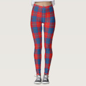 Scotstee Clan McKerrell Red Ancient Tartan Women Leggings (Voorkant)