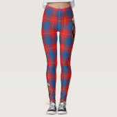 Scotstee Clan McKerrell Red Crest Tartan Vrouwen Leggings (Voorkant)