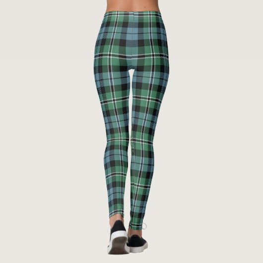 Scotstee Clan Melville Hunting Ancient Tartan Wome Leggings (Achterkant)