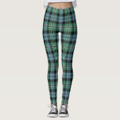 Scotstee Clan Melville Hunting Ancient Tartan Wome Leggings (Voorkant)