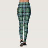 Scotstee Clan Melville Hunting Crest Tartan Vrouwe Leggings (Achterkant)