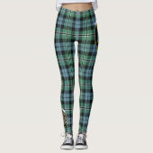 Scotstee Clan Melville Hunting Crest Tartan Vrouwe Leggings (Voorkant)