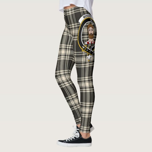 Scotstee Clan Menzies Ancient Crest Tartan Vrouwen Leggings (Links)