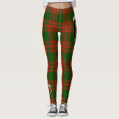 Scotstee Clan Menzies Crest Tartan Vrouwen Legging (Voorkant)