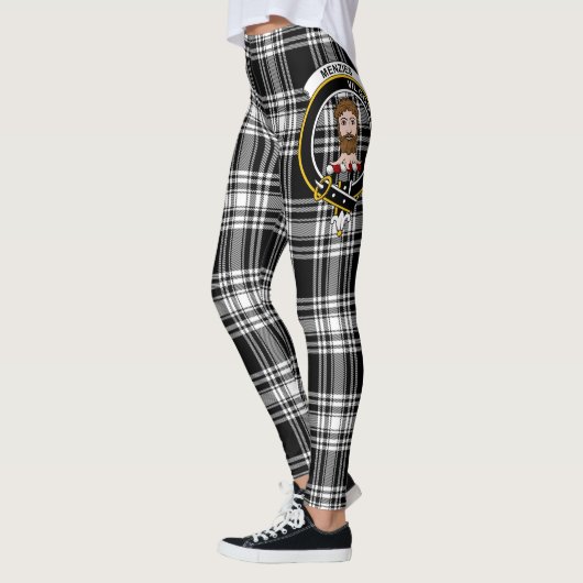 Scotstee Clan Menzies Modern Crest Tartan Vrouwen Leggings (Links)