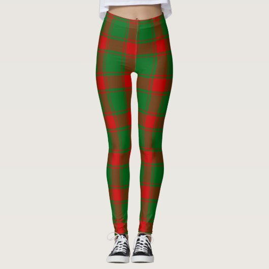 Scotstee Clan Middleton Ancient Tartan Vrouwen Leggings (Voorkant)