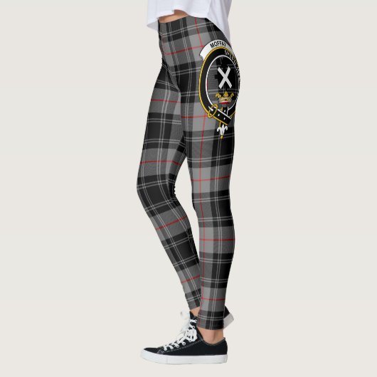 Scotstee Clan Moffat Crest Tartan Vrouwen Leggings (Links)