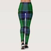 Scotstee Clan Monteith Crest Tartan Vrouwen Leggin Leggings (Achterkant)