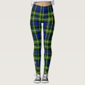 Scotstee Clan Monteith Hunting Crest Tartan Vrouwe Leggings (Voorkant)