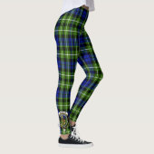 Scotstee Clan Monteith Hunting Crest Tartan Vrouwe Leggings (Rechts)