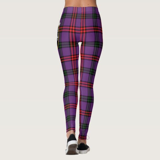 Scotstee Clan Montgomery Crest Tartan Vrouwen Leggings (Achterkant)