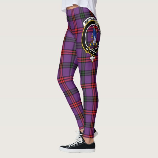Scotstee Clan Montgomery Crest Tartan Vrouwen Leggings (Links)