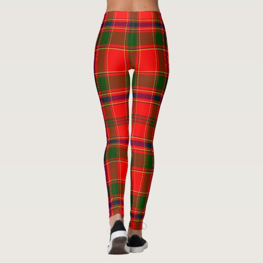 Scotstee Clan Monypenny Ancient Tartan Vrouwen Leggings (Achterkant)