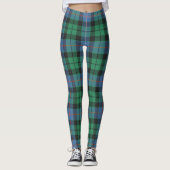 Scotstee Clan Morrison Ancient Ancient Tartan Leggings (Voorkant)