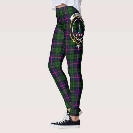 Scotstee Clan Morrison Crest Tartan Dames Leggings (Links)