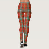 Scotstee Clan Morrison Red Ancient Ancient Tartan Leggings (Achterkant)