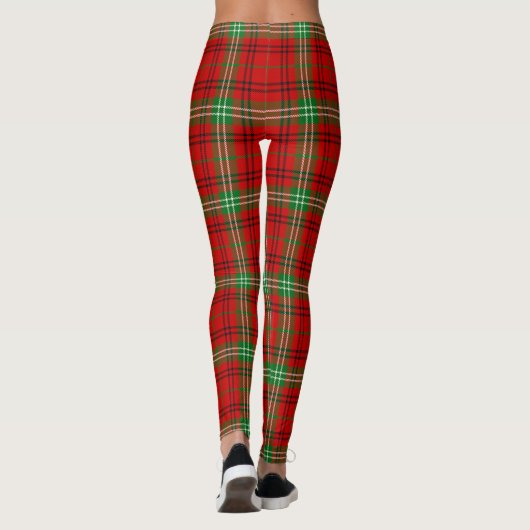Scotstee Clan Morrison Red Modern Ancient Tartan Leggings (Achterkant)