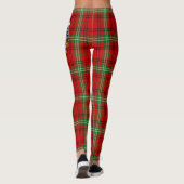 Scotstee Clan Morrison Red Modern Crest Tartan Leggings (Achterkant)